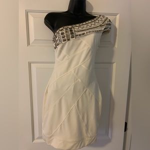 White mid dress